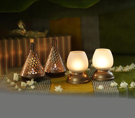 Festive gifting tealight holders