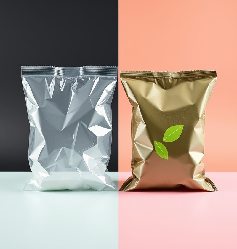 Plastic packaging and sustainably manufactured packaging options