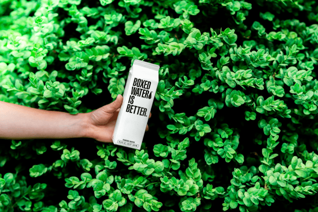 Packaged boxed water